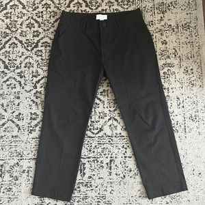 I Love Ugly Cropped Black Pant